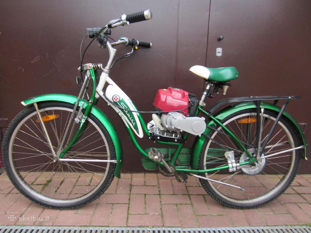 Antikvarinis motorinis dviratis Deluxe -7