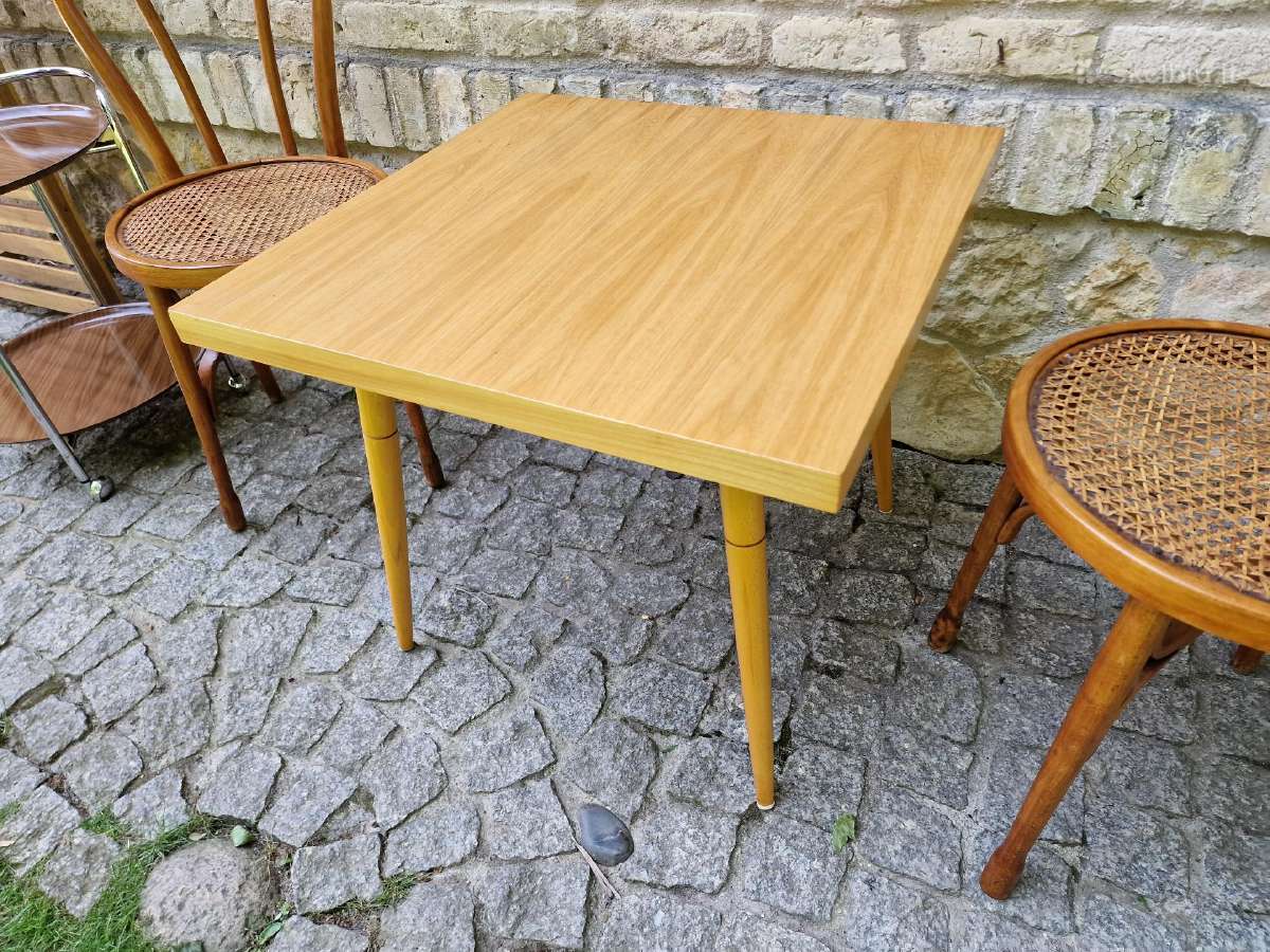 Vintažinis mid century kavos staliukas - nuotraukos Nr. 3
