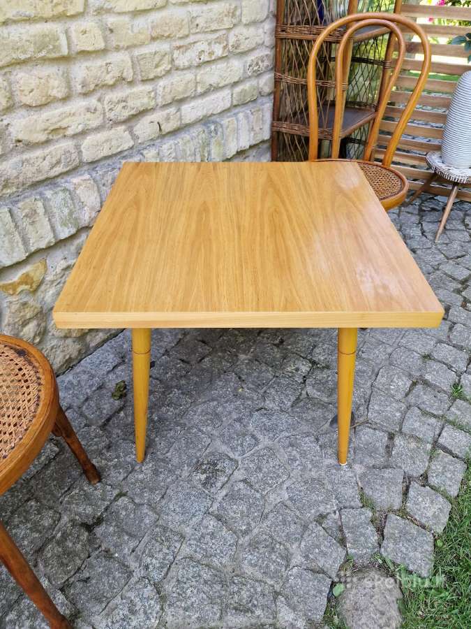 Vintažinis mid century kavos staliukas - nuotraukos Nr. 6