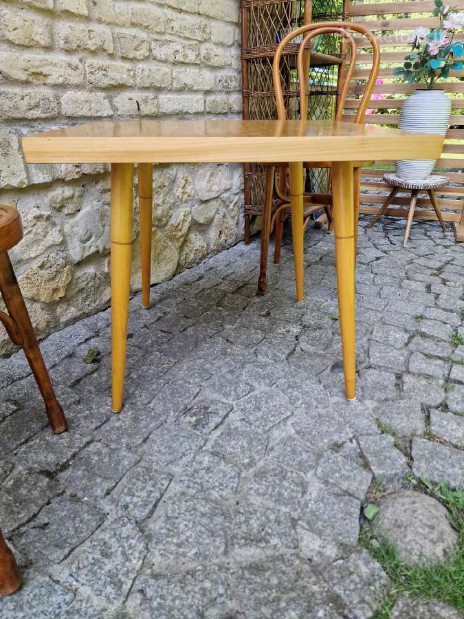 Vintažinis mid century kavos staliukas - nuotraukos Nr. 7