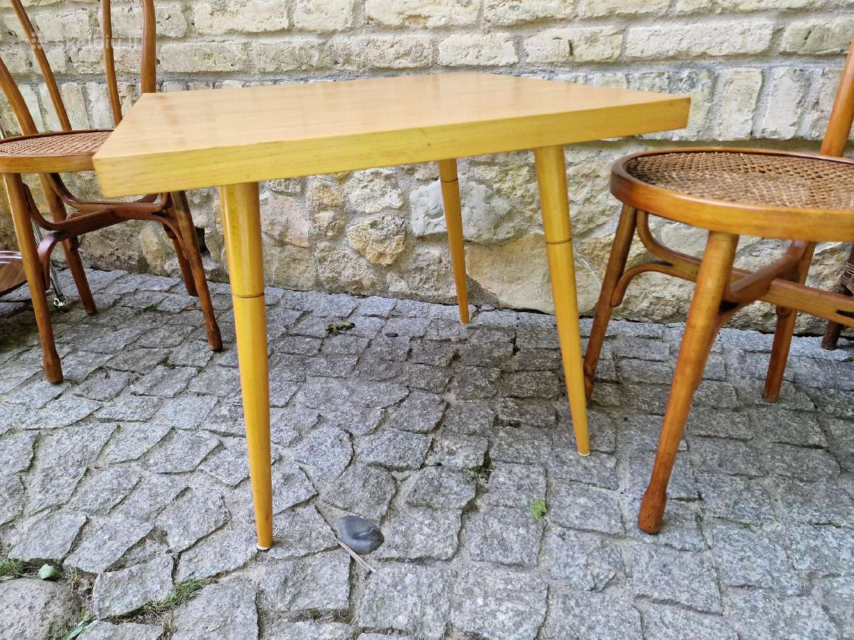 Vintažinis mid century kavos staliukas - nuotraukos Nr. 9