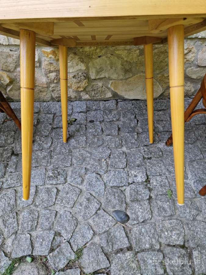 Vintažinis mid century kavos staliukas - nuotraukos Nr. 10