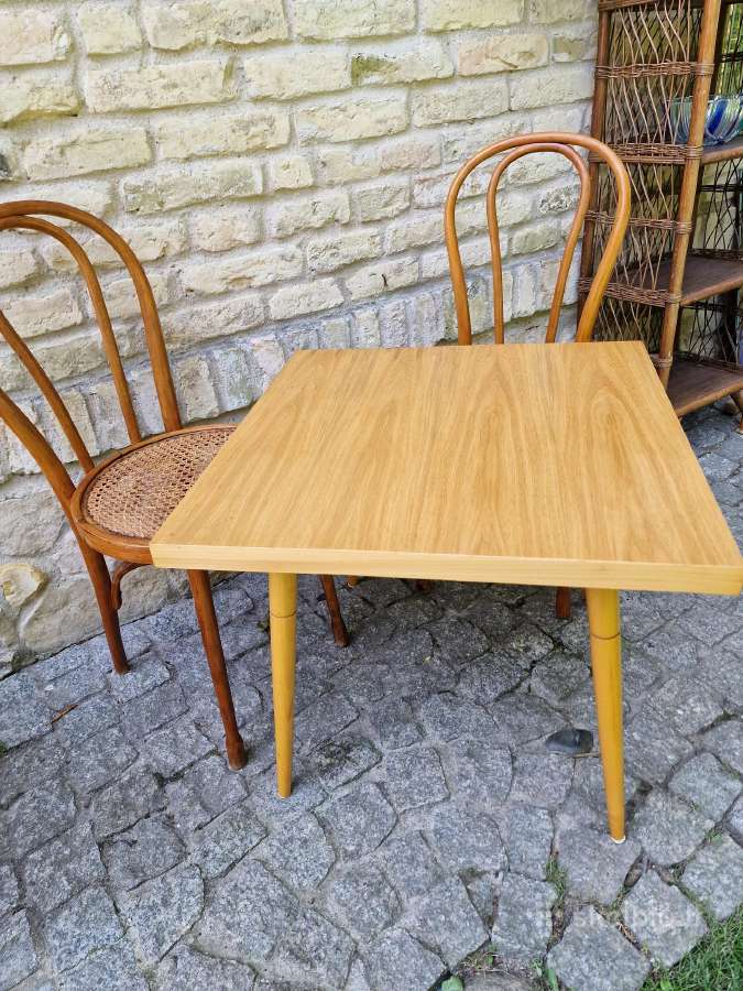 Vintažinis mid century kavos staliukas - nuotraukos Nr. 12
