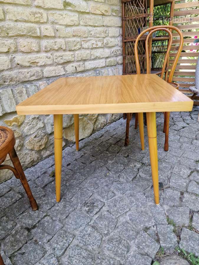 Vintažinis mid century kavos staliukas - nuotraukos Nr. 15