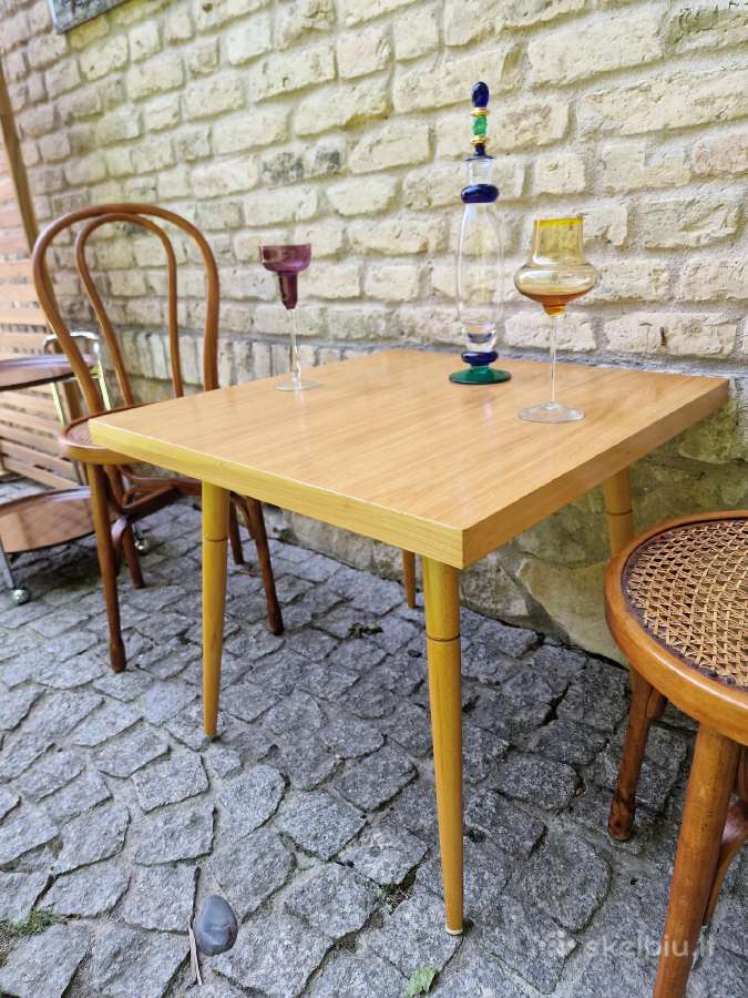 Vintažinis mid century kavos staliukas - nuotraukos Nr. 16