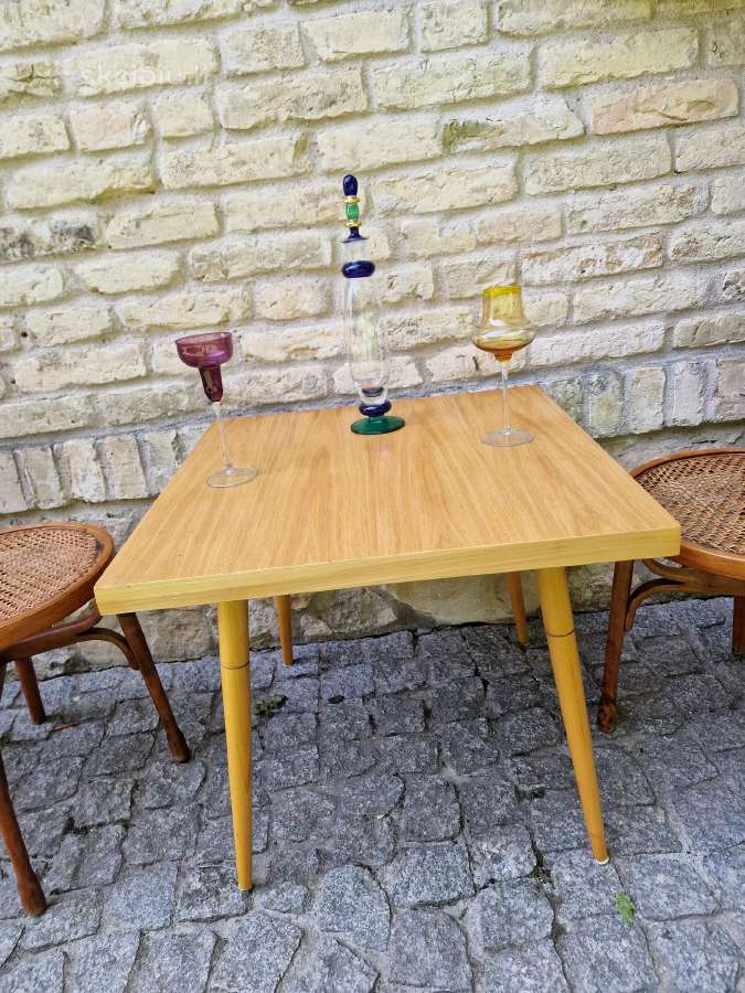 Vintažinis mid century kavos staliukas - nuotraukos Nr. 19