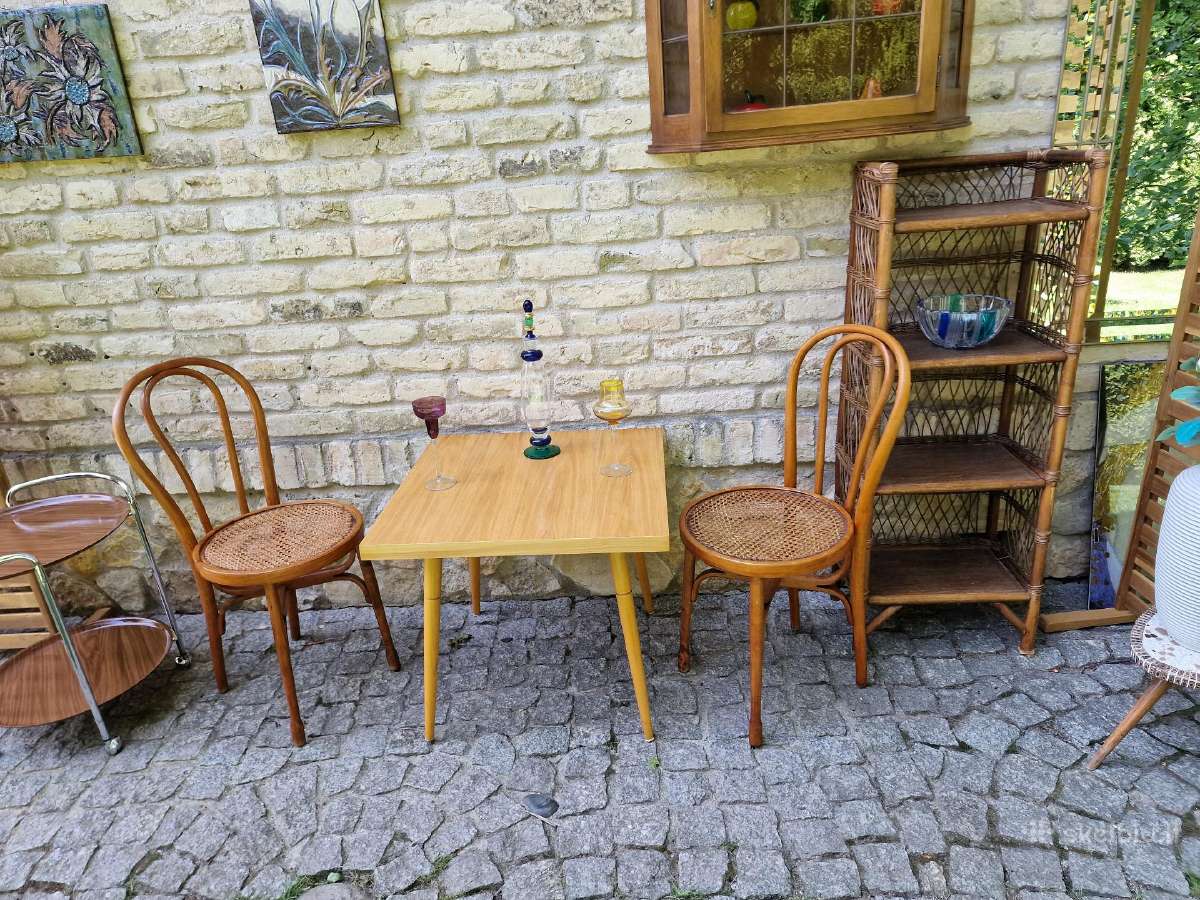 Vintažinis mid century kavos staliukas - nuotraukos Nr. 29
