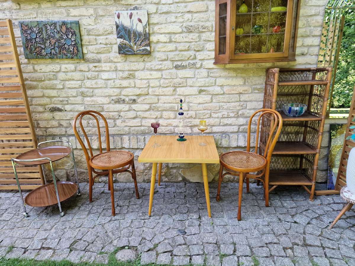 Vintažinis mid century kavos staliukas - nuotraukos Nr. 30