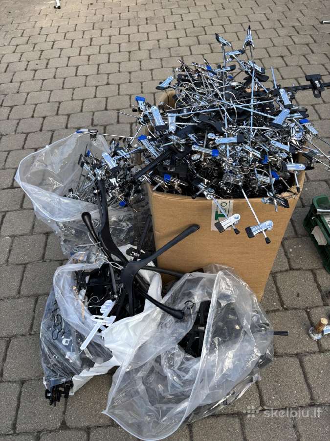 Metalines pakabos kelnems. 300+ vienetu. - nuotraukos Nr. 4