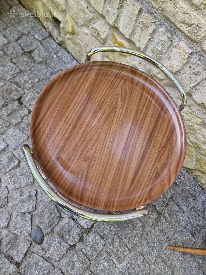 Vintažinis mid century servantas/baro vežimėlis - nuotraukos Nr. 11