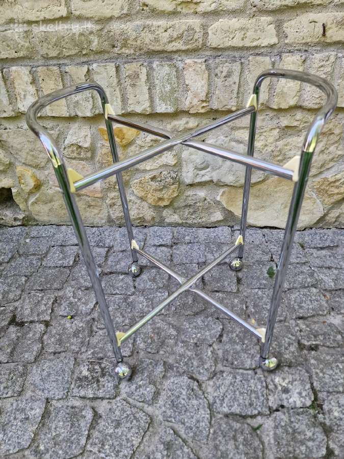 Vintažinis mid century servantas/baro vežimėlis - nuotraukos Nr. 23