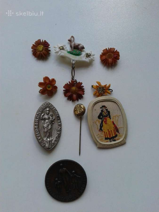 Seni Vokiški 1922-1938m.ženkliukai-whw,9-vnt,