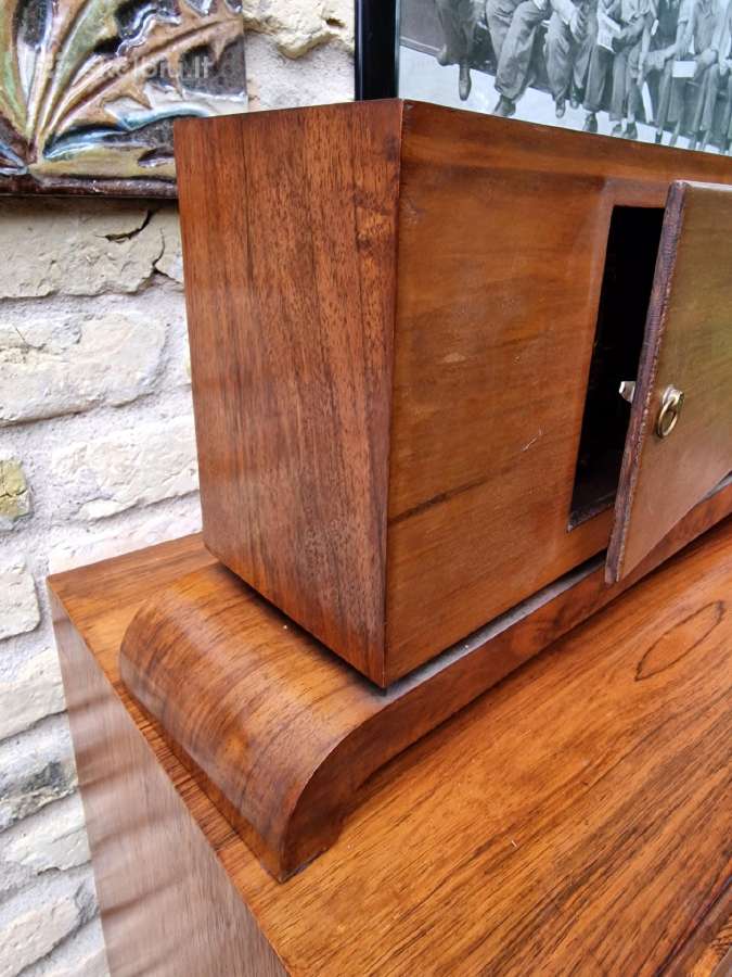 Vintažinis Art Deco stalo/židinio laikrodis - nuotraukos Nr. 22