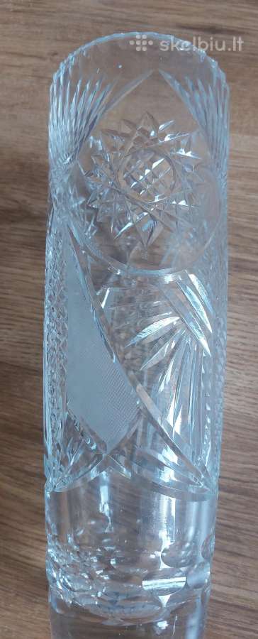Krištolo vaza 30cm - nuotraukos Nr. 2