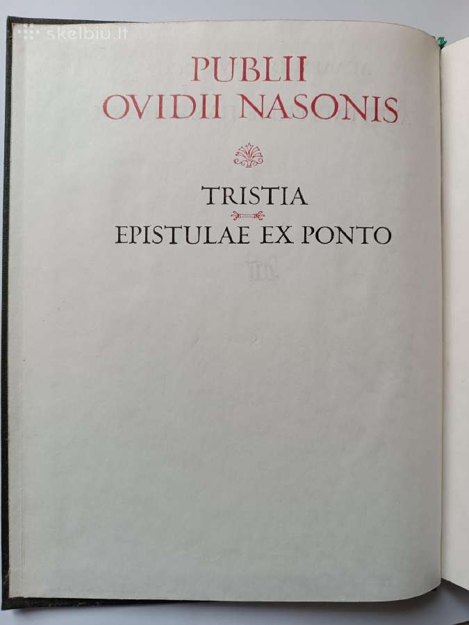 Ovidijus. Liūdesiai. Laiškai iš Ponto - nuotraukos Nr. 2