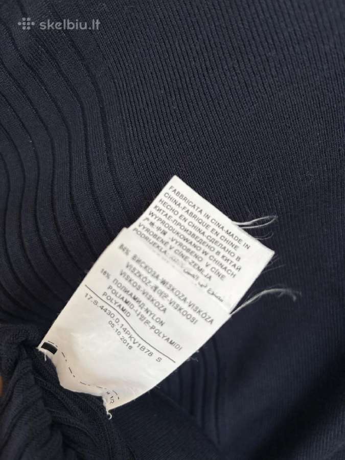 Ilga tamsiai mėlyna suknelė Stile Benetton, S - nuotraukos Nr. 7