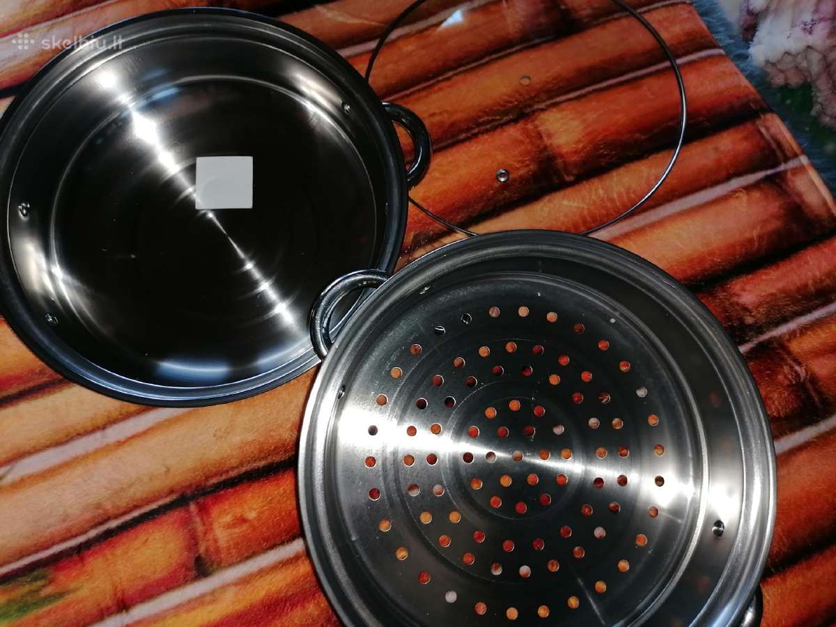 Naujas puodas, keptuvas-troškintuvas. Po 30€ - nuotraukos Nr. 6