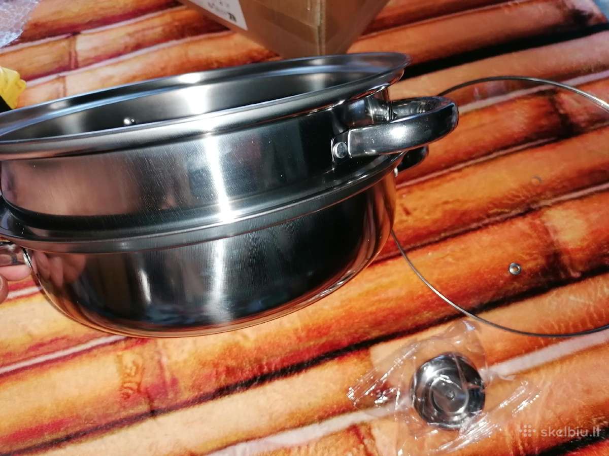 Naujas puodas, keptuvas-troškintuvas. Po 30€ - nuotraukos Nr. 7