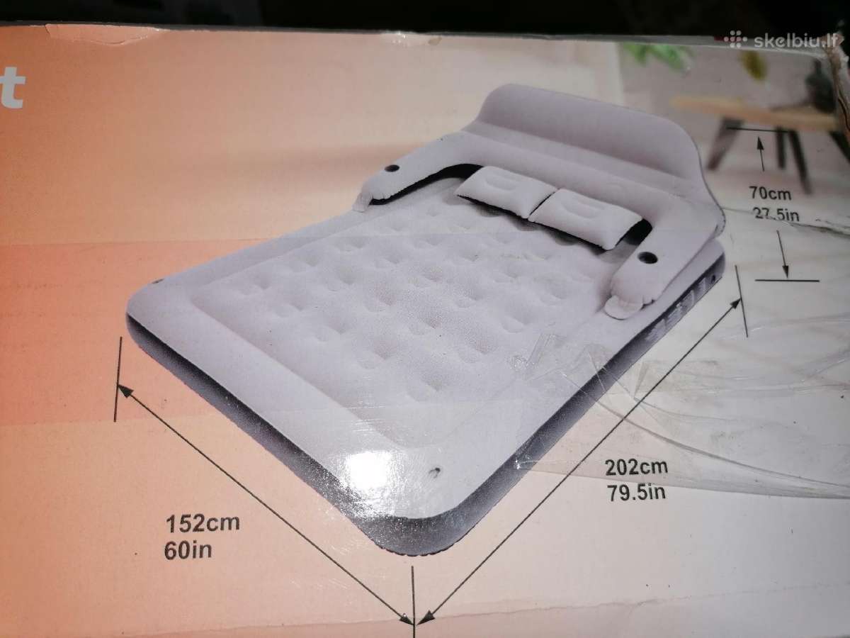 Pripučiama lova, fotelis60€, čiužinys25€