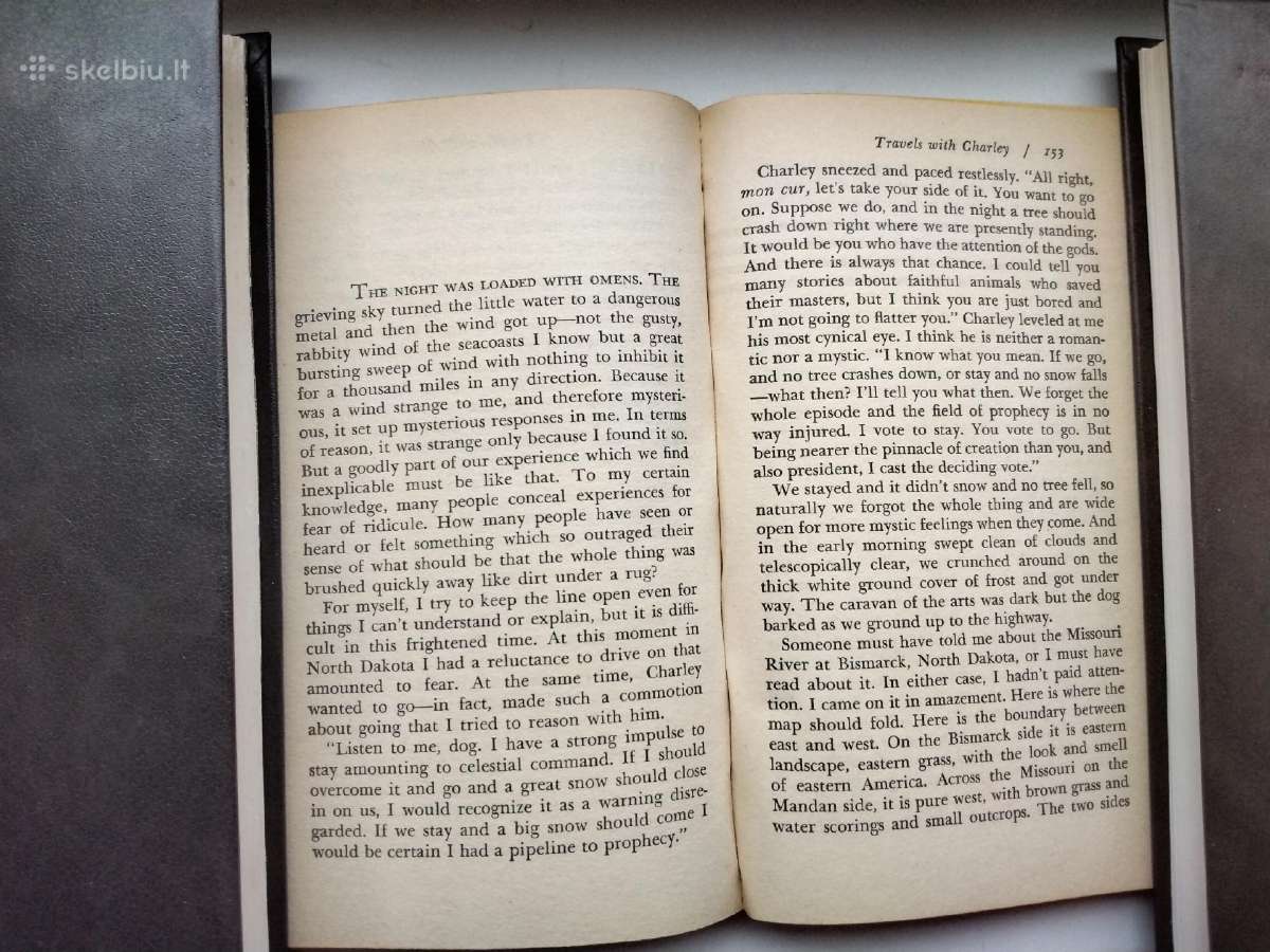 J. Steinbeck. Travels with Charley in search of Am - nuotraukos Nr. 8
