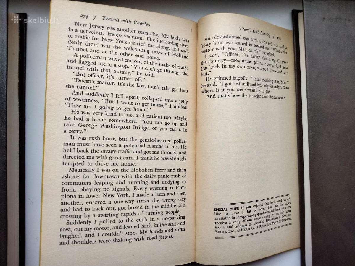 J. Steinbeck. Travels with Charley in search of Am - nuotraukos Nr. 9