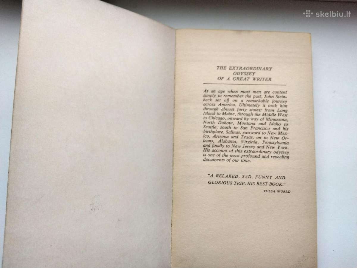 J. Steinbeck. Travels with Charley in search of Am - nuotraukos Nr. 2