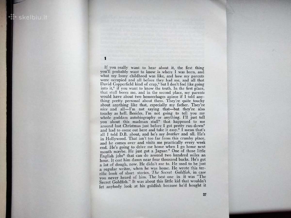 Salinger. The Catcher in the Rye. - nuotraukos Nr. 3