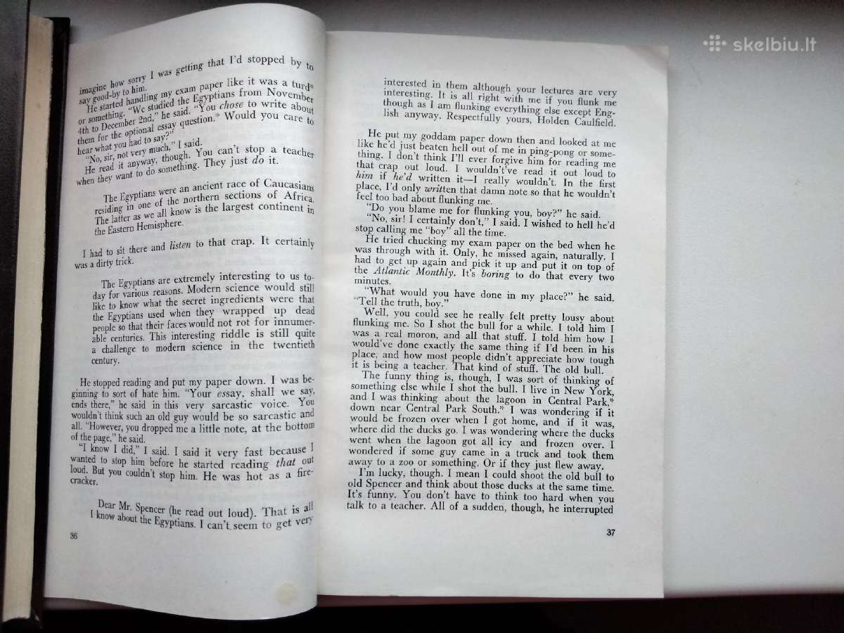 Salinger. The Catcher in the Rye. - nuotraukos Nr. 4