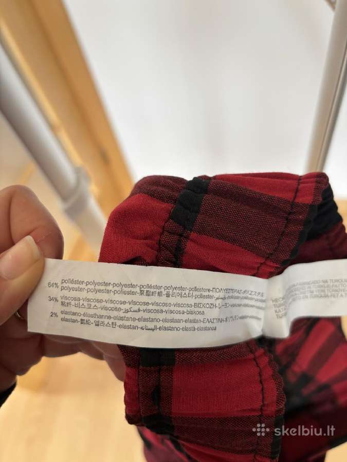Idealios būklės raudonas mini sijonas Bershka - nuotraukos Nr. 6