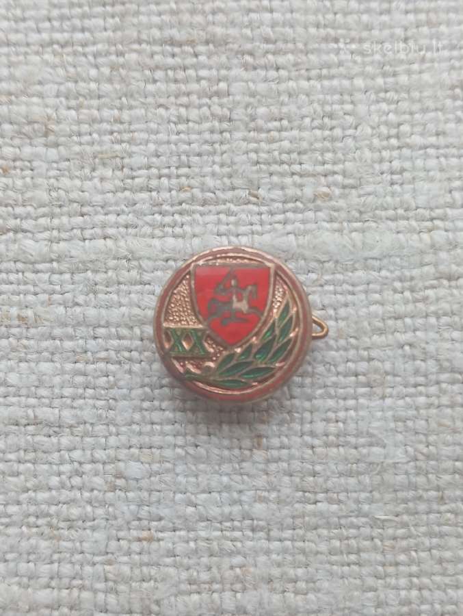 Ženkliukas Lietuvos XX(prieškario)