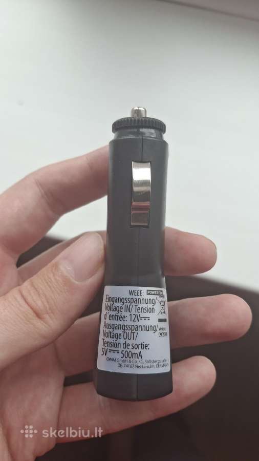 12 v i 5v automobilinis itampos keitiklis