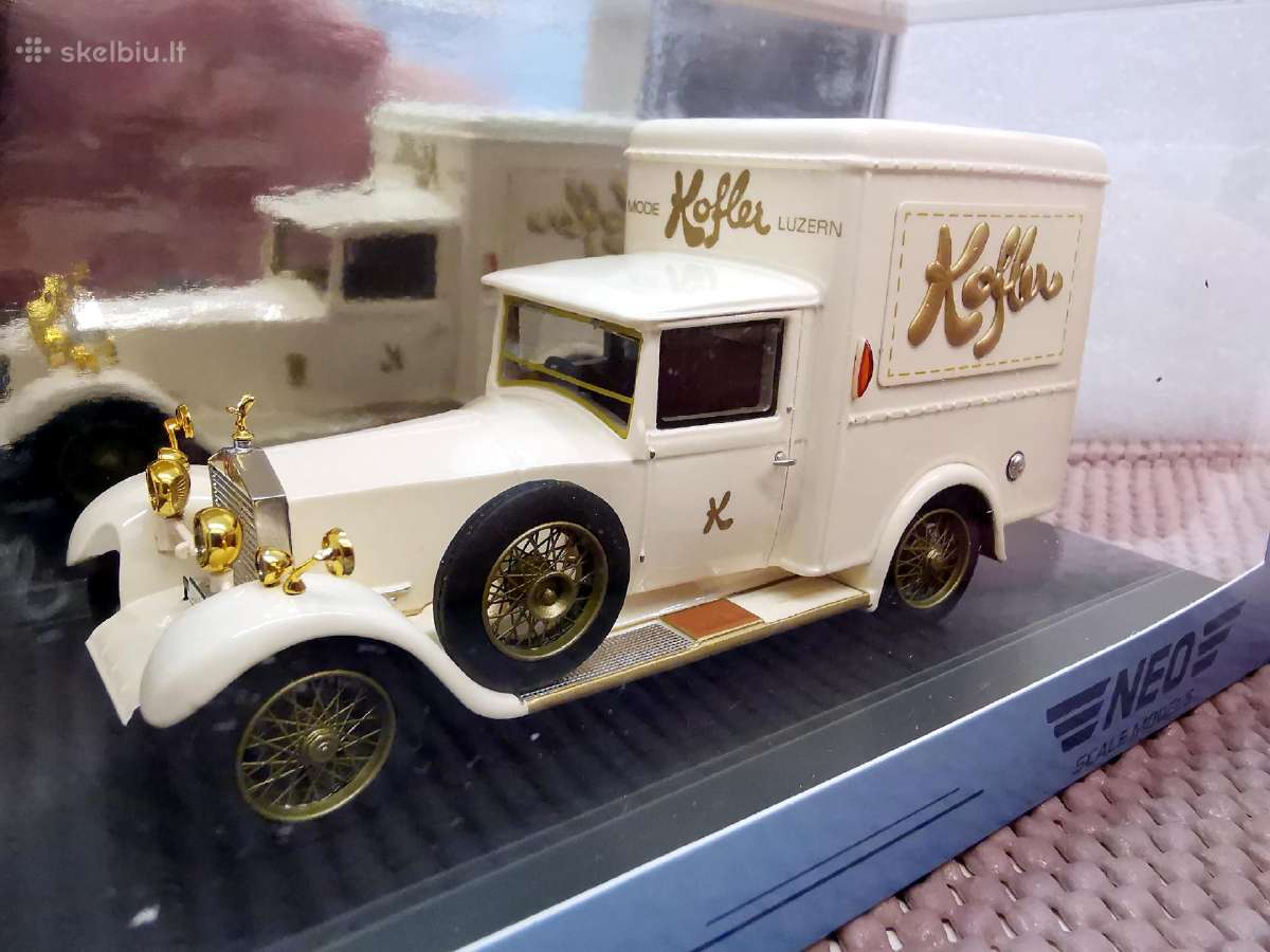1:43 Angliškų (Rolls Royce) Automobilių Modeliai - nuotraukos Nr. 3