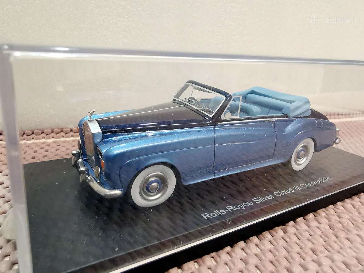 1:43 Angliškų (Rolls Royce) Automobilių Modeliai - nuotraukos Nr. 7