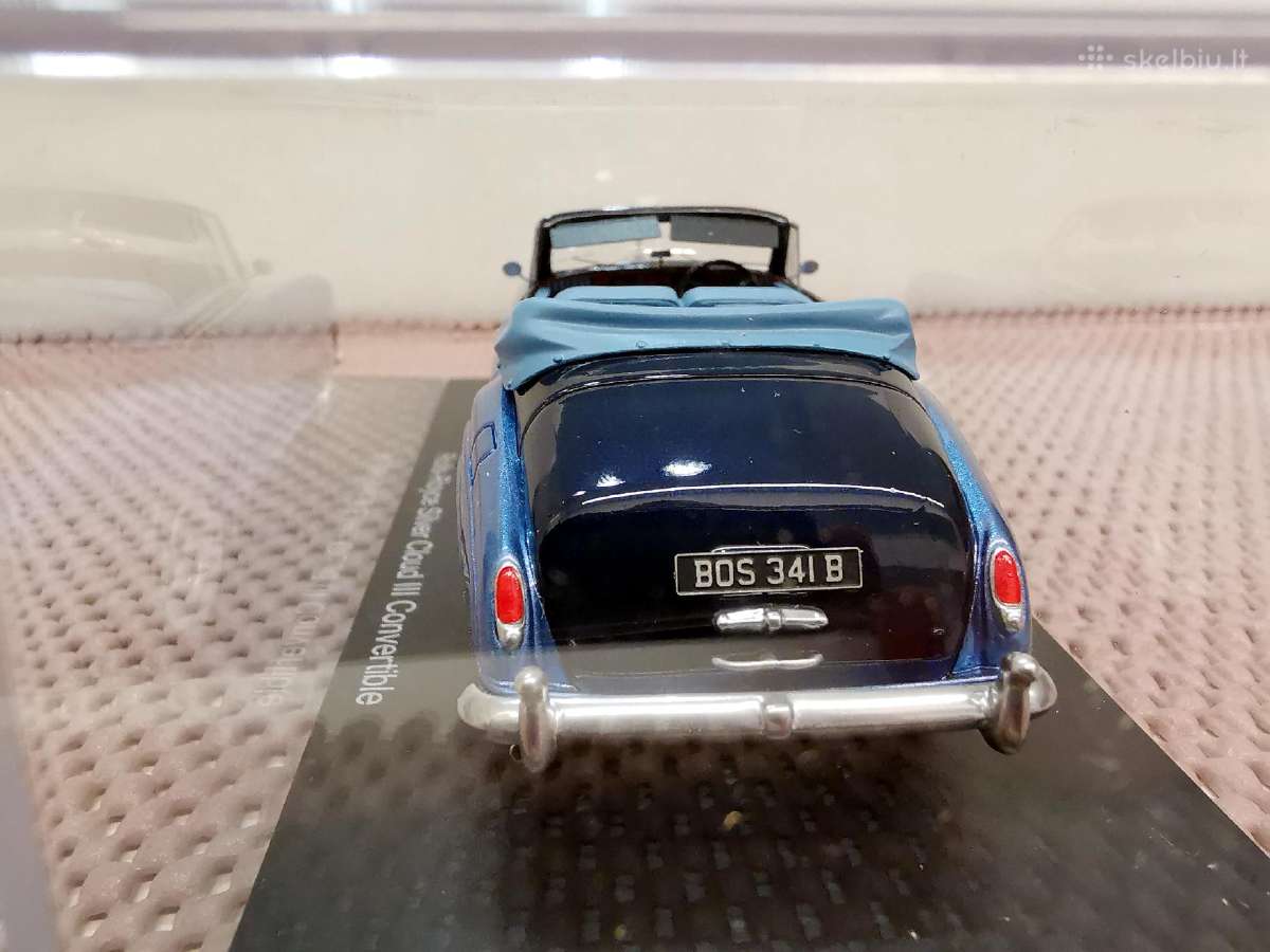 1:43 Angliškų (Rolls Royce) Automobilių Modeliai - nuotraukos Nr. 9