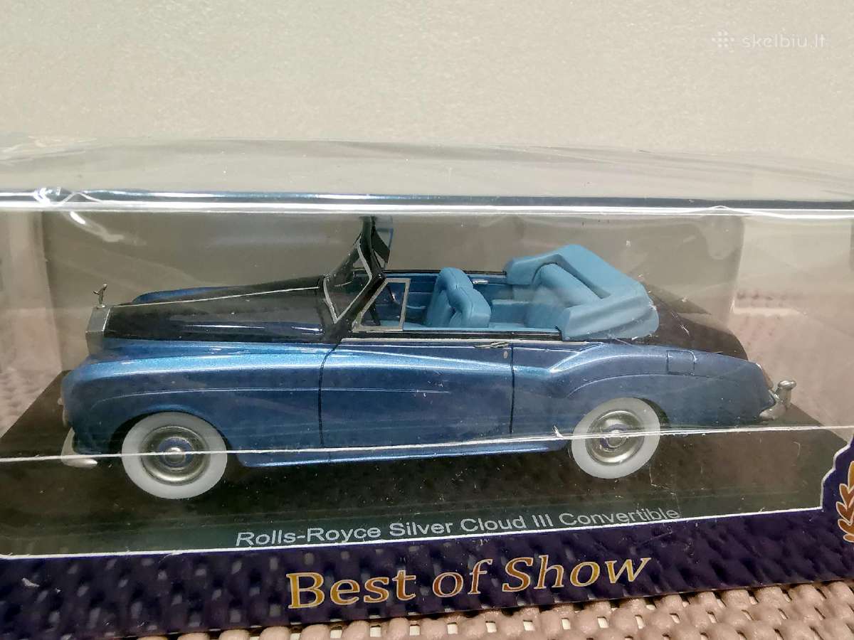 1:43 Angliškų (Rolls Royce) Automobilių Modeliai - nuotraukos Nr. 12