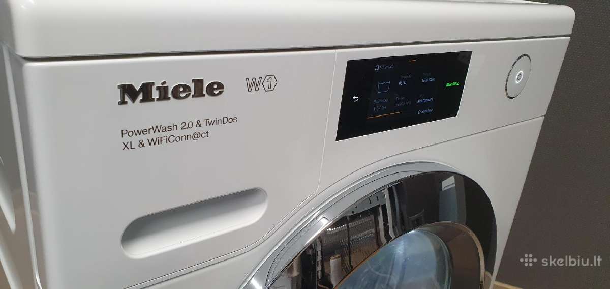 Miele W1 Powerwash 2.0 & Twindos XL 9kg A - nuotraukos Nr. 19