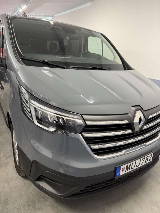 Keleivinis mikroautobusas Renault trafic automatas - nuotraukos Nr. 7