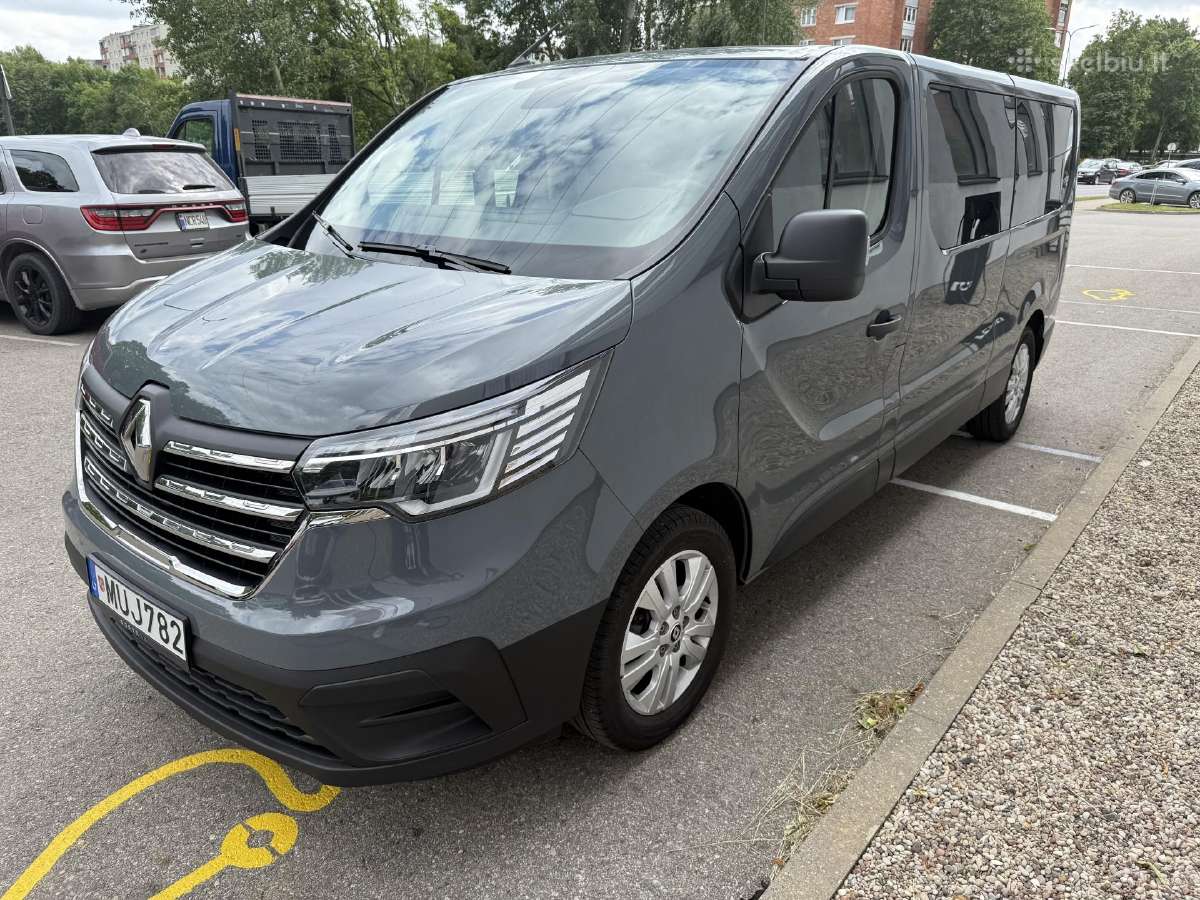 Keleivinis mikroautobusas Renault trafic automatas - nuotraukos Nr. 2
