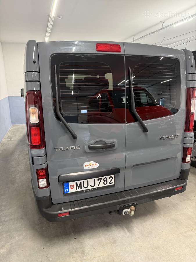 Keleivinis mikroautobusas Renault trafic automatas - nuotraukos Nr. 6