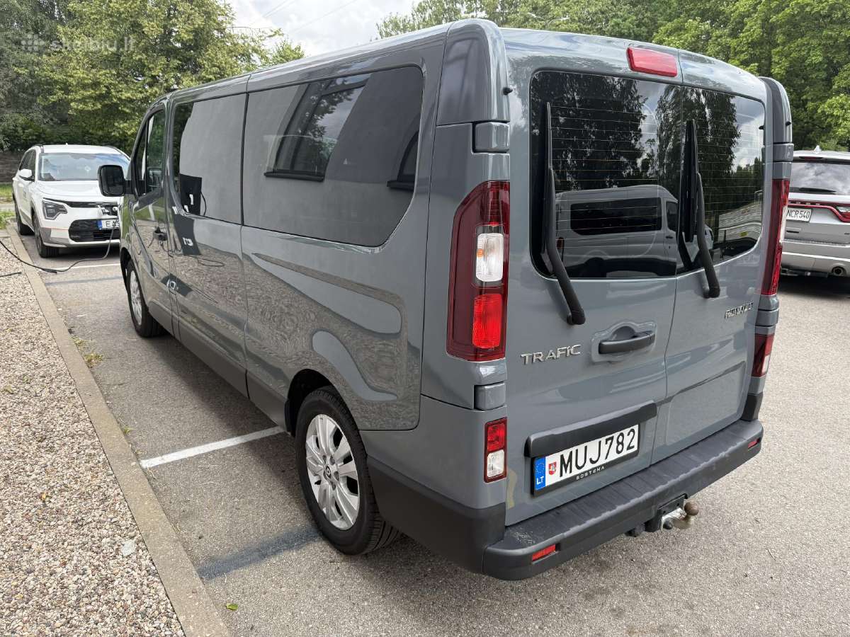 Keleivinis mikroautobusas Renault trafic automatas - nuotraukos Nr. 4