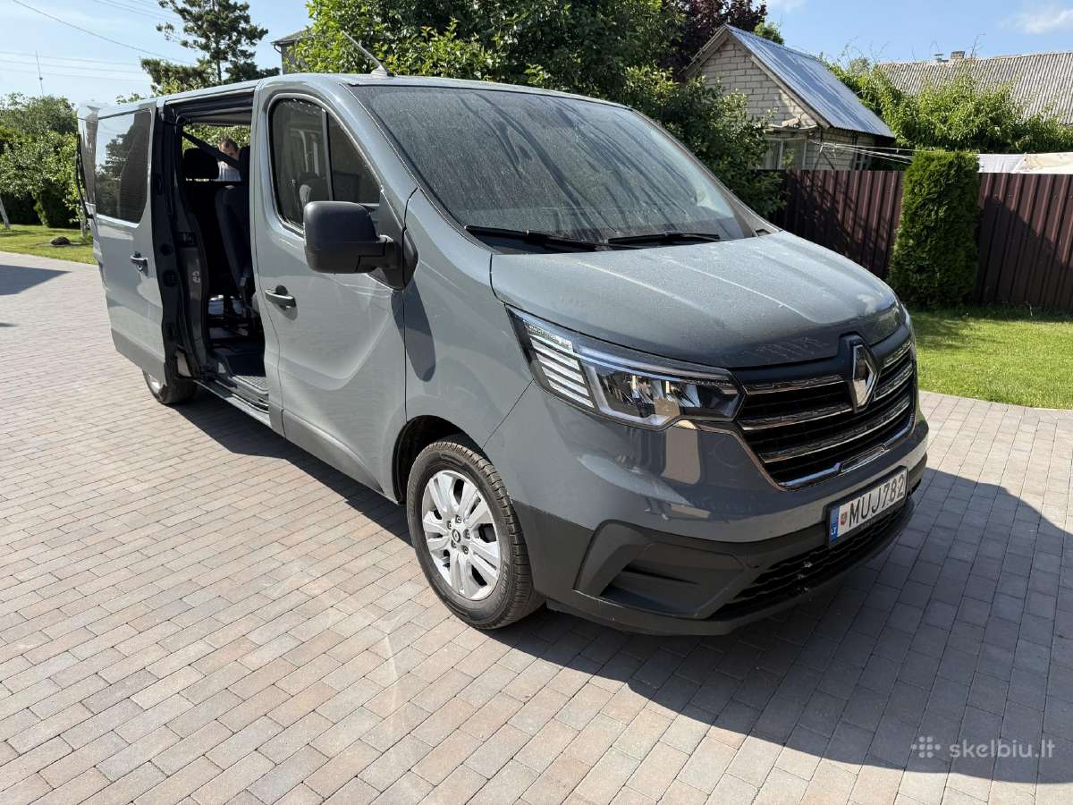 Keleivinis mikroautobusas Renault trafic automatas - nuotraukos Nr. 3