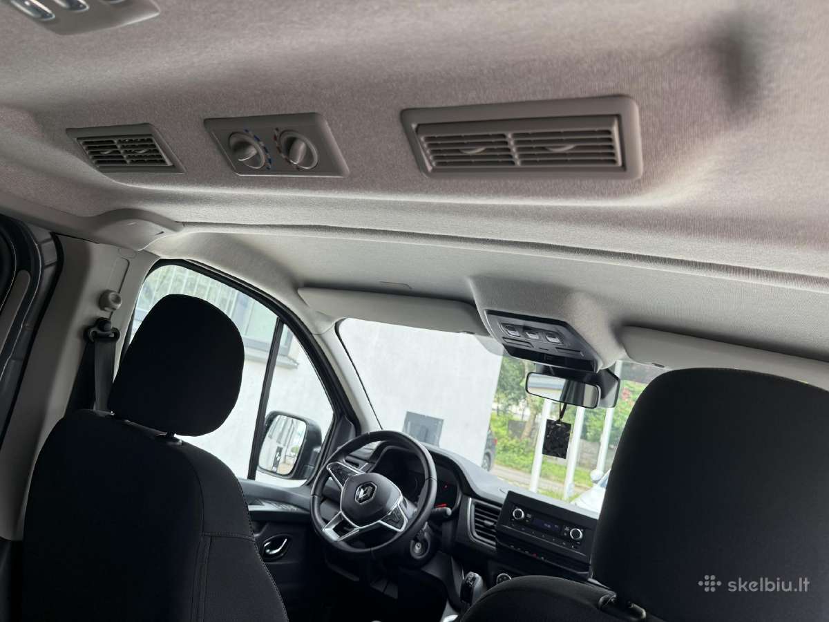 Keleivinis mikroautobusas Renault trafic automatas - nuotraukos Nr. 27