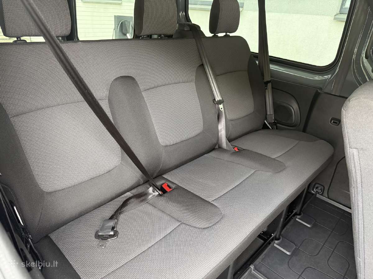 Keleivinis mikroautobusas Renault trafic automatas - nuotraukos Nr. 30