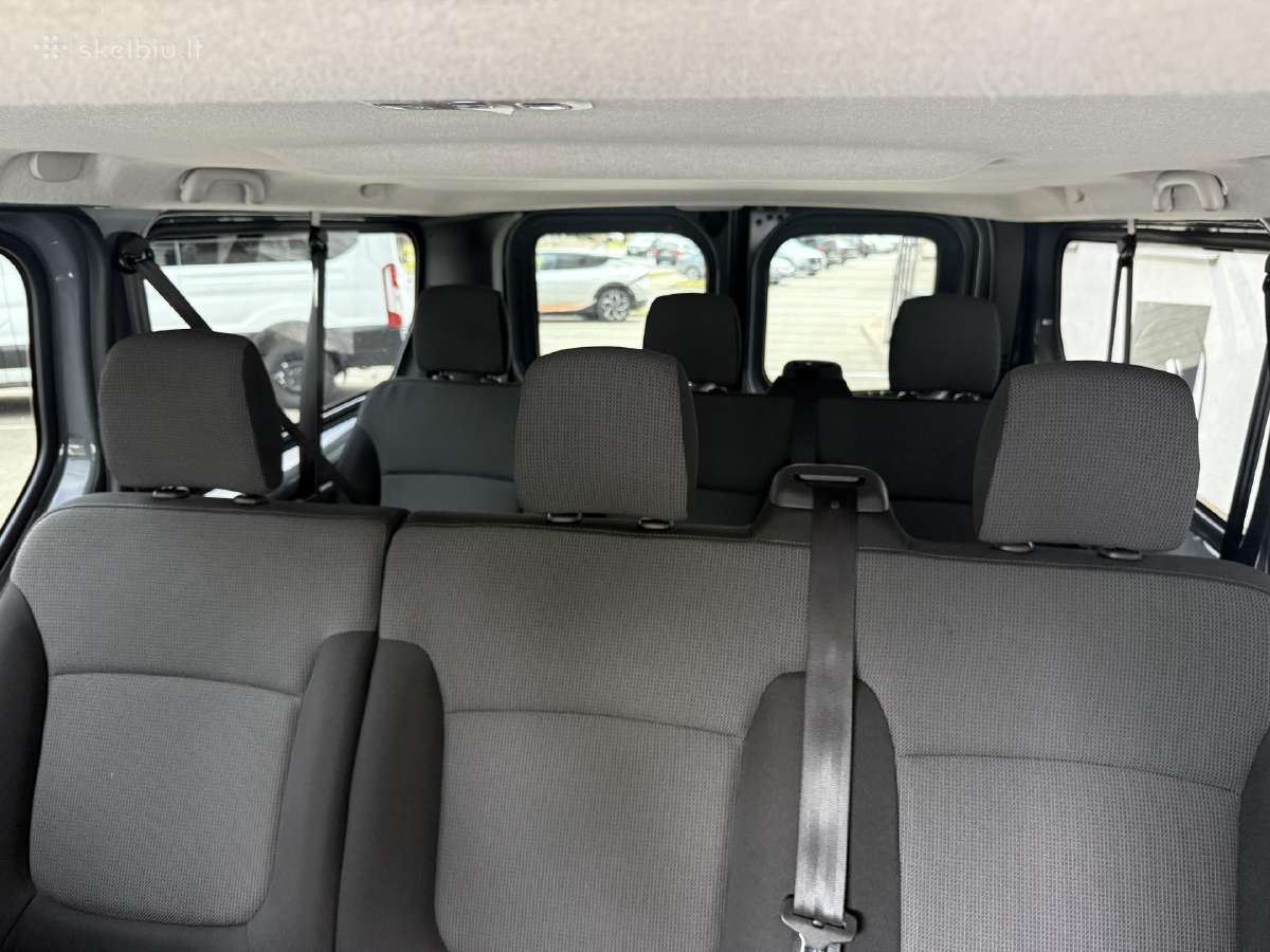 Keleivinis mikroautobusas Renault trafic automatas - nuotraukos Nr. 31