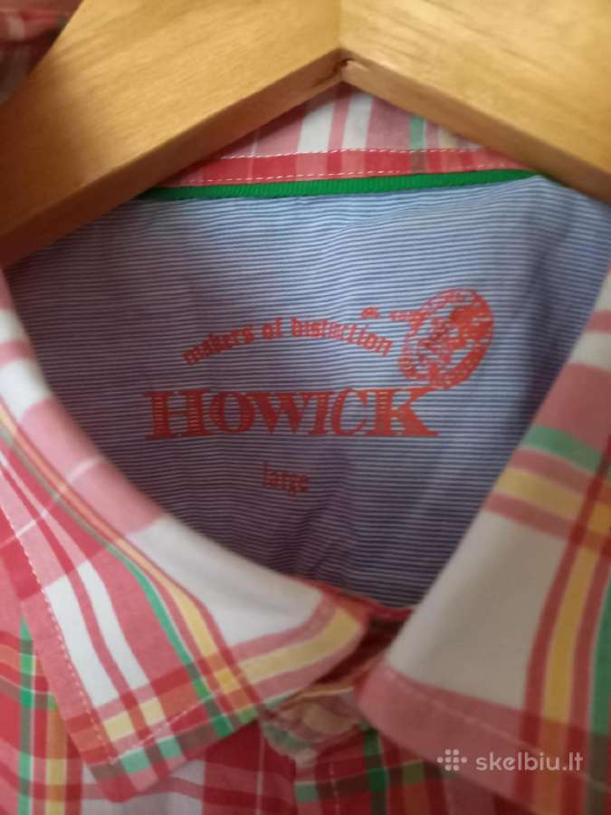 Vyriški marškiniai trumpomis rankovėmis Howick - nuotraukos Nr. 3