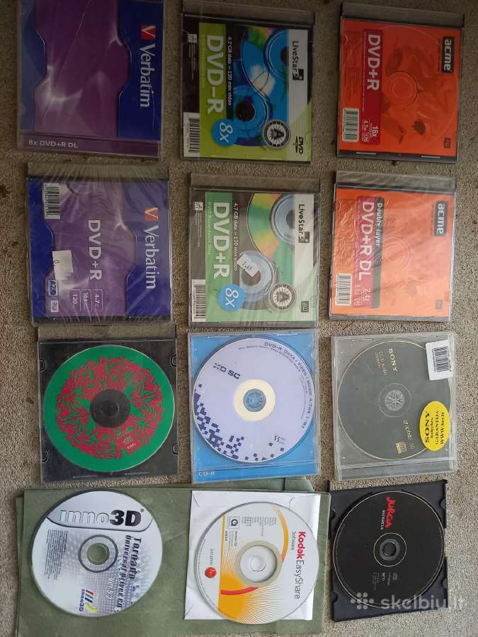 Dvd compaktai