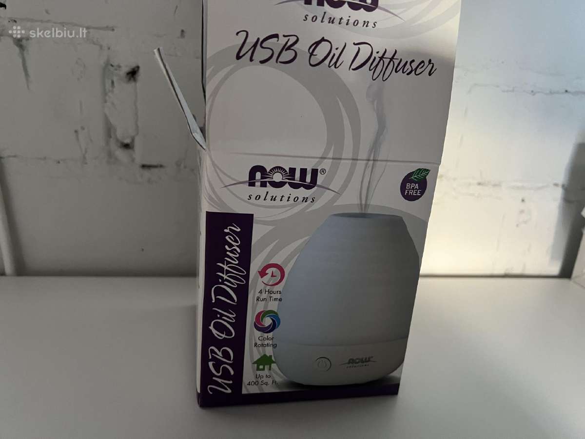 Oro drėkintuvas oroma difuzorius LED - nuotraukos Nr. 4
