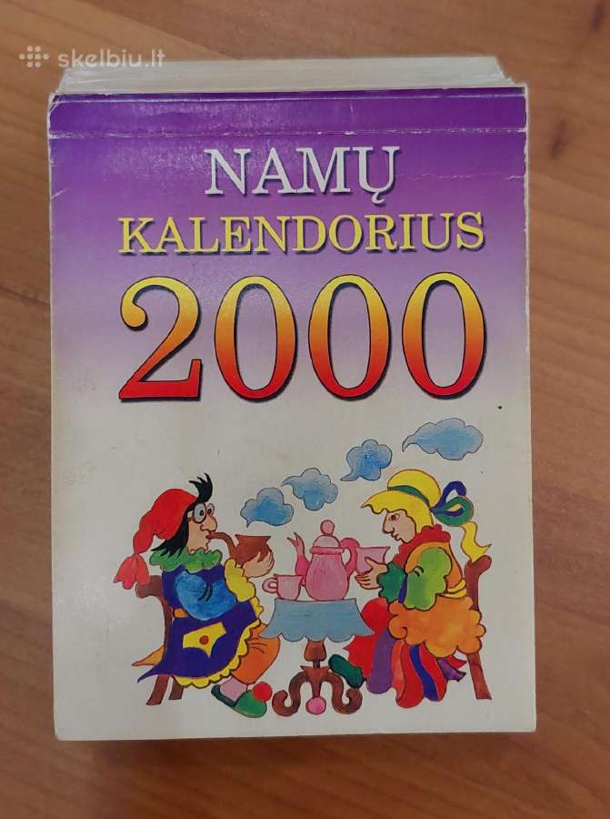Seni kalendorių lapeliai - nuotraukos Nr. 6