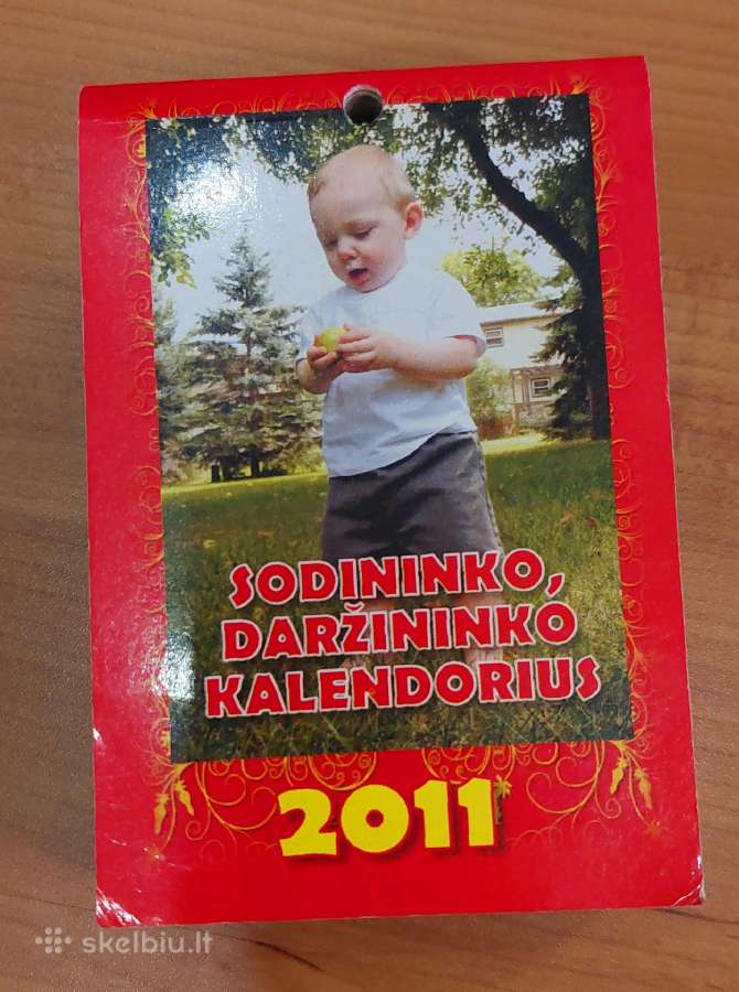 Seni kalendorių lapeliai - nuotraukos Nr. 13