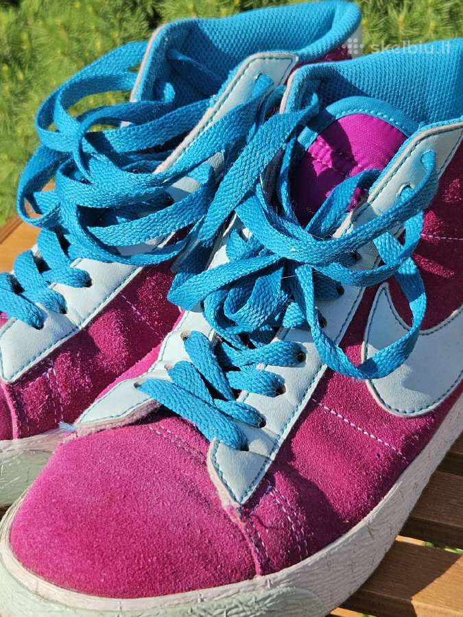 Nike Blazer Mid 6.0 Red Plum/vaporize - nuotraukos Nr. 2